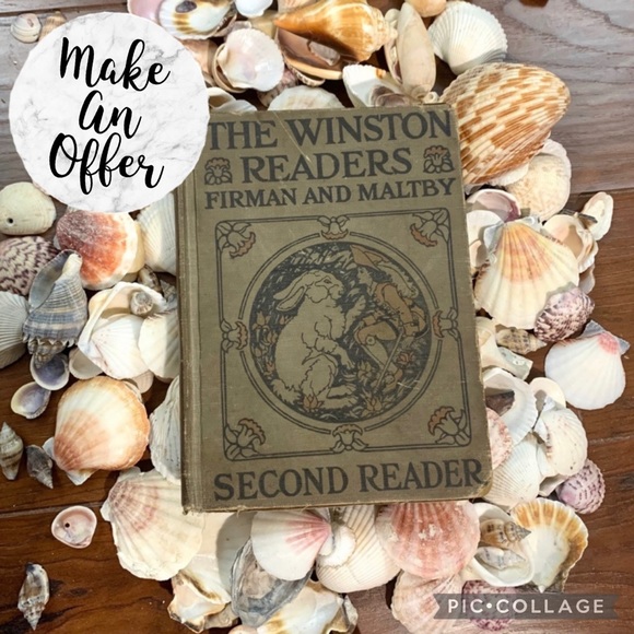 1918 Vintage Green Hardcover Children’s Book - Picture 1 of 15